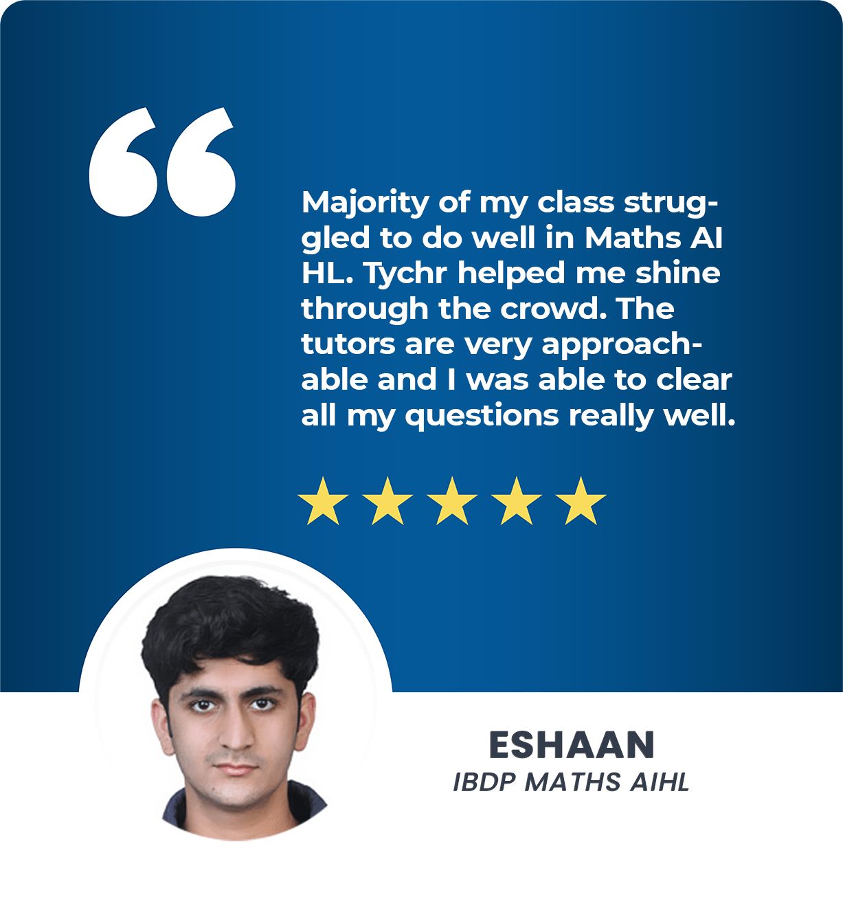 University Profiles 71 ESHAAN IBDP MATHS AIHL